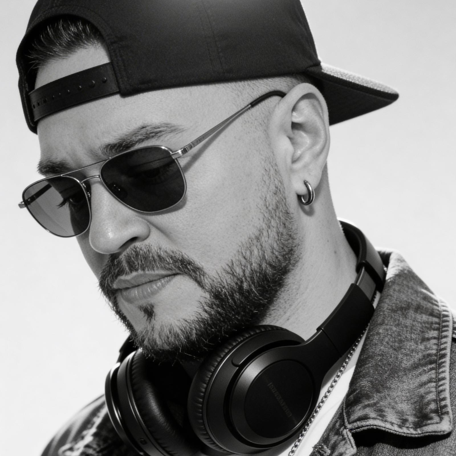 DJ Serkan mit Lichtshow